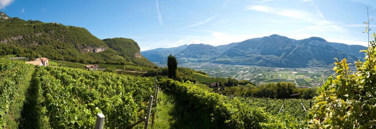 Santlhof - Sauvignon Lägenhet Cortaccia Exteriör bild